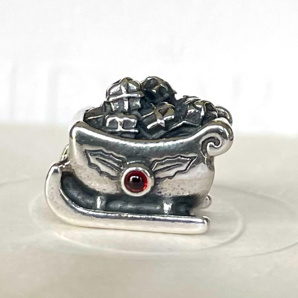 Pandora  “Christmas Sleigh” Charm